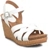 Söfft Carlana Wedge Sandal In White