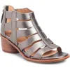 Söfft Carmen Strappy Sandal In Dark Pewter