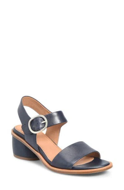 Söfft Chevonne Ankle Strap Sandal In Sky Navy