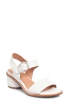 Söfft Chevonne Ankle Strap Sandal In White