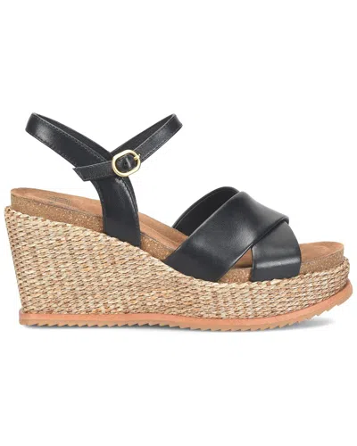 Söfft Diana Leather Sandal In Black