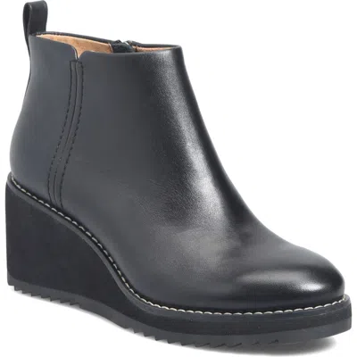 Söfft Eden Wedge Bootie In Black