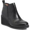 Söfft Emeree Water Resistant Wedge Bootie In Black