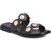 Söfft Ezra Slide Sandal In Black