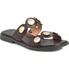 Söfft Ezra Slide Sandal In Brown