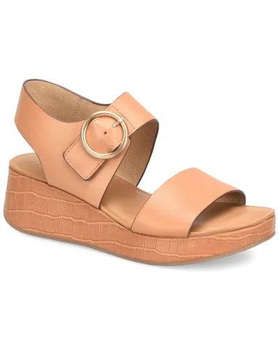 Söfft Faedra Leather Sandal In Brown