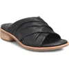Söfft Fallon Slide Sandal In Black