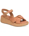 Söfft Farah Basketweave Platform Sandal