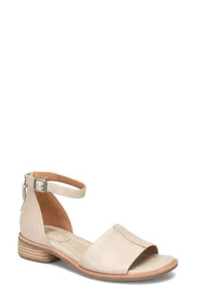 Söfft Faxyn Ankle Strap Sandal In Tapioca Grey