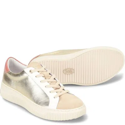 Söfft Fianna Sneaker In Platino/biscotti In Multi
