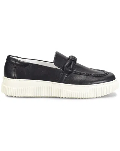 Söfft Foster Leather Flat In Black