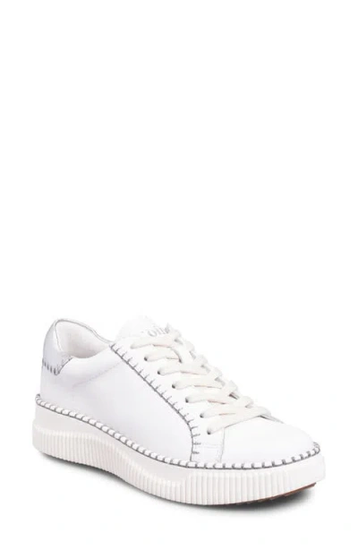 Söfft Frazier Sneaker In White/silver