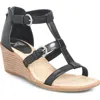 Söfft Gaige Wedge Sandal In Black