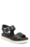 Söfft Gweneth Ankle Strap Platform Sandal In Black
