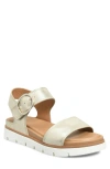 Söfft Gweneth Ankle Strap Platform Sandal In Neutral