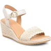 Söfft Inez Wedge Sandal In Beige/latte