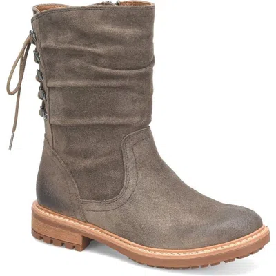 Söfft Leanna Sf0090280 Boots Women Dark Taupe Waterproof Ankle Khd2611 In Gray