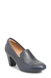 Söfft Lucinda Water Resistant Loafer Pump In Sky Navy
