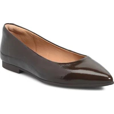 Söfft Madrid Skimmer Flat In Brown