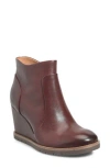 Söfft Maguire Waterproof Wedge Bootie In Animal Print
