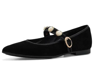 Söfft Mallory Women's Dress Flat Shoes Black Suede: 7.5 M (b), Leather