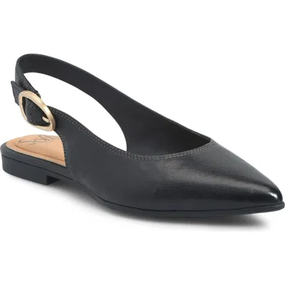 Söfft Marcella Slingback Pointed Toe Pump In Black