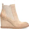 Söfft Monica Wedge Chelsea Boot In Beige