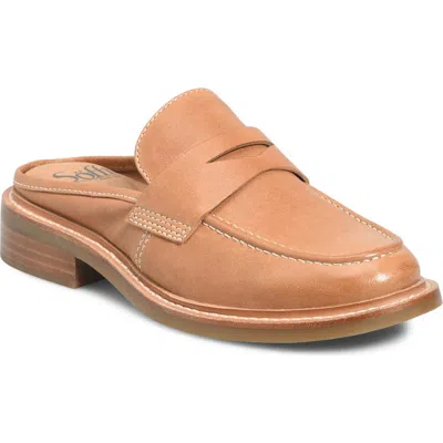 Söfft Monique Penny Loafer Mule In Brown