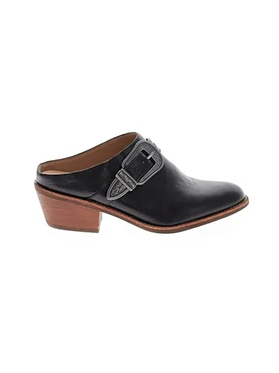 Pre-owned Söfft Mule/clog In Black