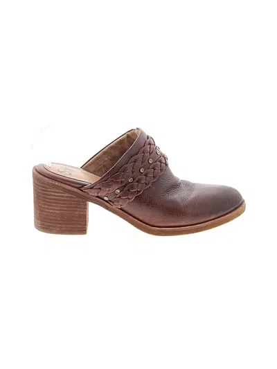 Pre-owned Söfft Mule/clog In Brown