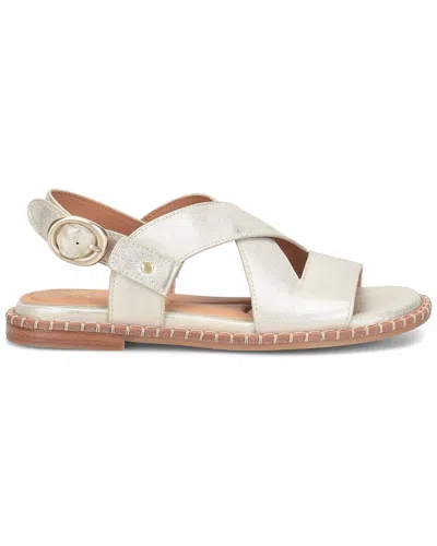 Söfft Nadia Leather Sandal In Neutral