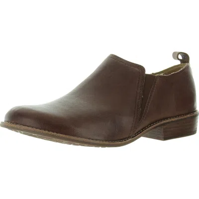 Söfft Naisbury Womens Leather Slip On Shooties In Brown