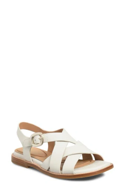 Söfft Nancy Slingback Sandal In White