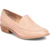 Söfft Napoli Leather Loafer In Rose Taupe