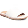 Söfft Noble Ii Slide Sandal In Off White