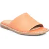 Söfft Noble Ii Slide Sandal In Sunset Orange