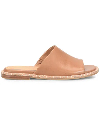 Söfft Noble Leather Sandal In Neutral