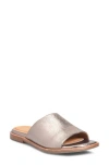 Söfft Noble Slide Sandal In Bronze