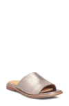 Söfft Noble Slide Sandal In Bronze