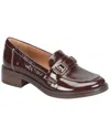 Söfft Nova Patent Loafer In Burgundy