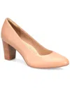 Söfft Parisa Leather Pump In Natural