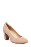 Söfft Parisa Pump In Stone Suede