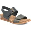 Söfft Peggie Wedge Sandal In Black