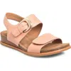 Söfft Peggie Wedge Sandal In Canyon Coral