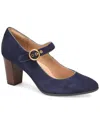 Söfft Petra Suede Pump In Sky Navy