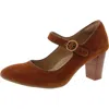 Söfft Petra Womens Cushioned Footbed Suede Mary Jane Heels In Multi