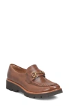 Söfft Prewitt Horsebit Loafer In Cognac