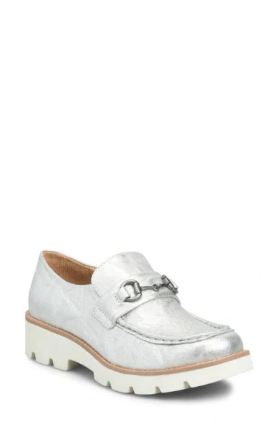 Söfft Prewitt Horsebit Loafer In Metallic