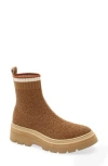 Söfft Provea Platform Sock Boot In Brown