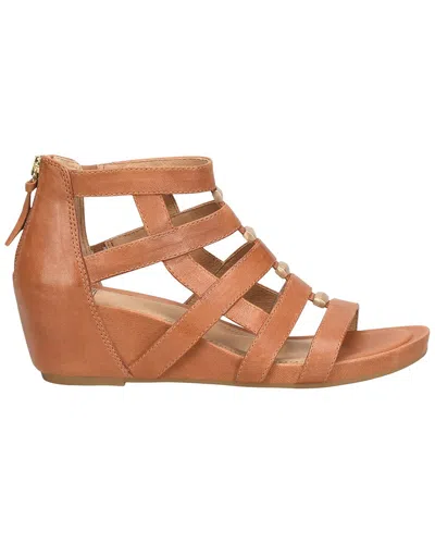Söfft Rio Leather Sandal In Brown